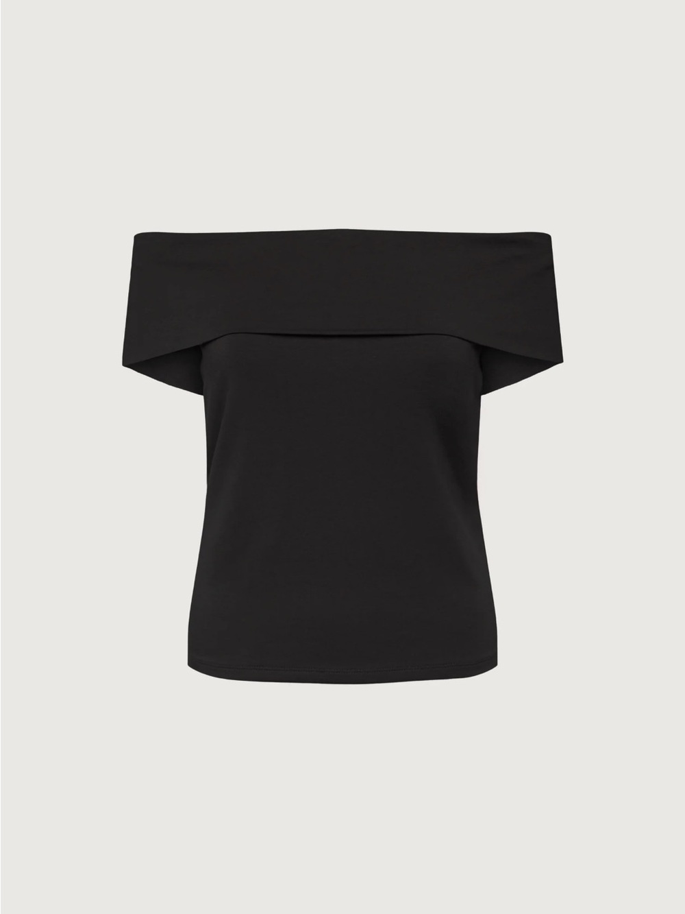 OAK + FORT Off-Shoulder Knit Top